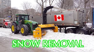 $170 million cost snow removal,Montreal,Quebec,Canada/蒙特利尔街道清雪,魁省,加拿大/Déneigement à Montréal, Hiver