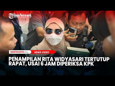 Penampakan Mantan Bupati Kutai Kartanegara, Rita Widyasari, Usai Jalani Pemeriksaan di KPK