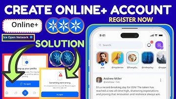 How to Create an Online+ Account (Ice Open Network) | Step-by-Step Setup & Error 401 Fix