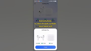 Check Airpods battery level on Android phone#airpods  #android#yutubeshorts #earbuds #Podslink#tips
