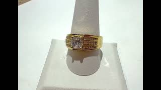 GovDeals: Beautiful, Size 11, Men's, 24kt Gold Filled, C