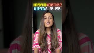 Fear of Looooong Words - hippopotomonstrosesquippedaliophobia. Can you pronounce it?