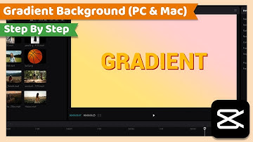 Add Gradient Background or Layer | CapCut PC Tutorial