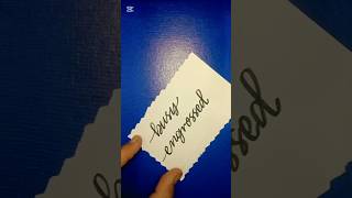 Advance English vocabulary #art #handwriting #learnenglish #youyubeshort #shorts