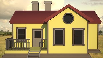 house design in 3ds max part - 4