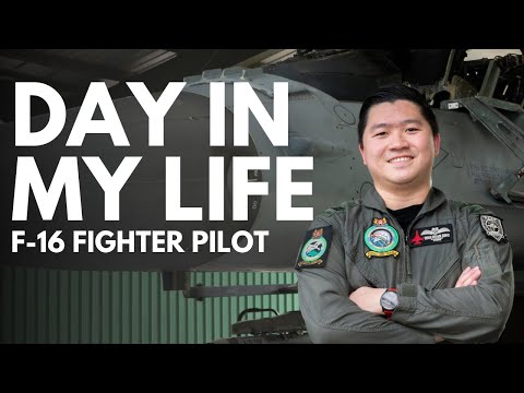 Day In My Life: F-16 Fighter Pilot