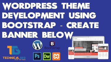 Wordpress Theme Development Course From Scratch - Make Banner Below Section