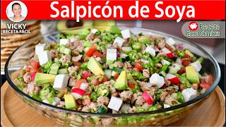 Salpicon De Soya Vicky Receta Facil