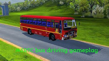 Ashok Leyland Bs3 ---MSRTC bus ----- Bussid map.... Full Bus Drive,