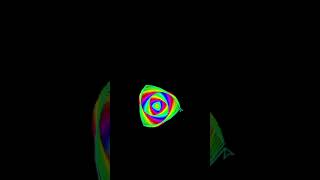 Python Turtles Rainbow 🌈 Flower 🌸|Coding Art in 10 second # Short