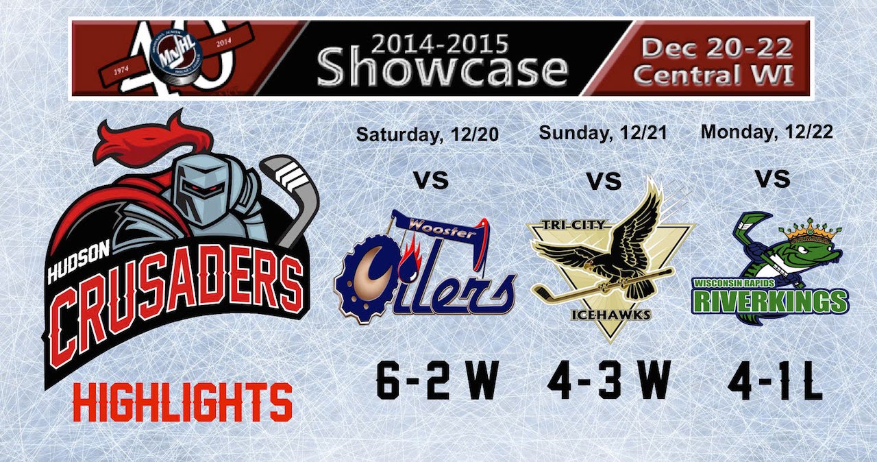 Hudson Crusaders Highlights from the 2014-15 MnJHL Showcase