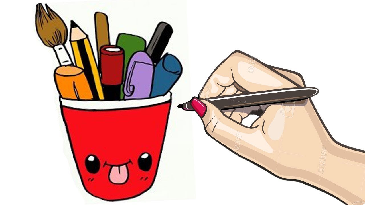 Как нарисовать легкие предметы