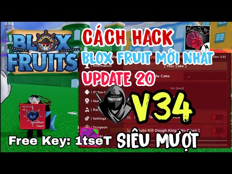 Hack Blox Fruits Trên Điện Thoại Update 20 Delta X V34 ,Script Auto Săn Leviathan,TerrorShark....