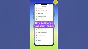 How To Change Keyboard Theme | Keyboard Theme Change #shorts #viralshorts #shreeTrick
