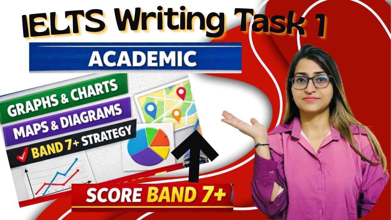 IELTS Writing Task 1 Academic | Graphs & Charts Explained (Band 7 ...