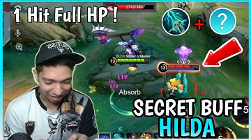 New Invade Strat on Secret Buff Hilda | Hilda Gameplay | MLBB