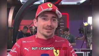 Charles Leclerc Saudi Arabia GP Post Race Interview |