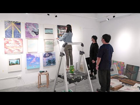 繁星冬夜 Starry Winter Night｜超過100件作品的佈展