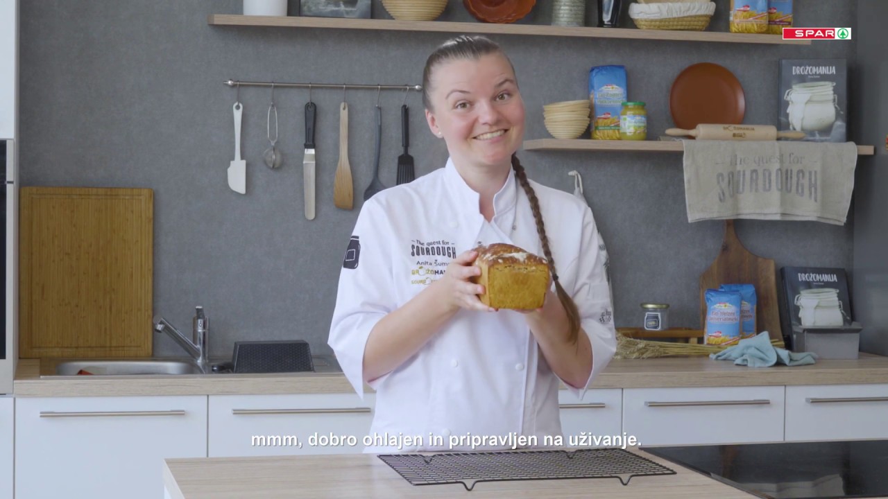 SPAR - ABC PEKE Z DROŽMI Z ANITO ŠUMER - Pirin Kruh v modelu