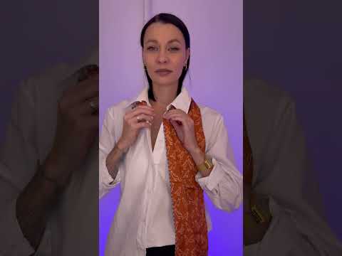 Видео: 3 способа дополнить одежду шарфом