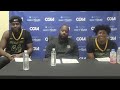 2026 CCAA Men's Basketball Tournament: Cal Poly Humboldt postgame presser 1