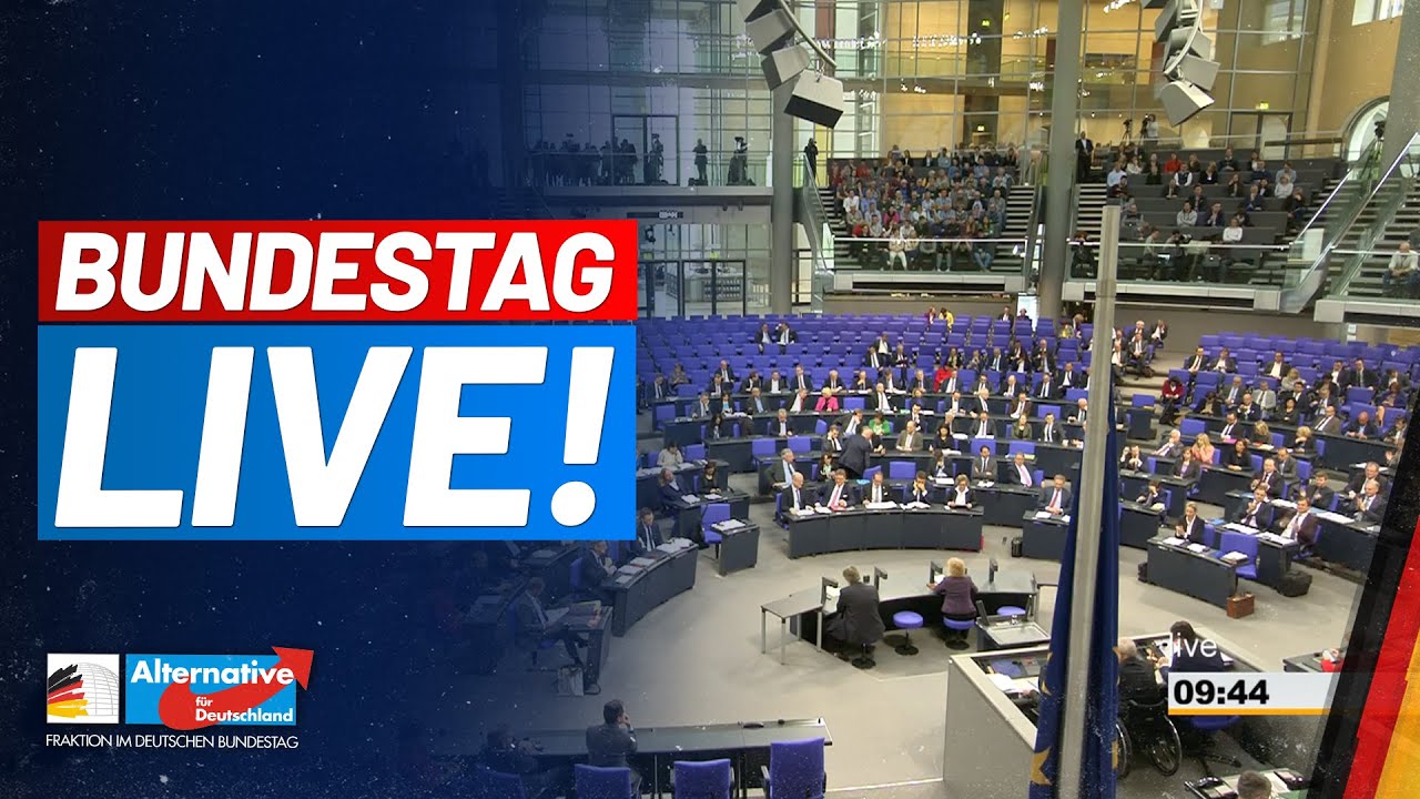 BUNDESTAG LIVE - 171. Sitzung - AfD-Fraktion im Bundestag