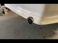 Garage Whifbitz twin box stainless steel exhaust for the Toyota Chaser JZX100.