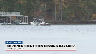 Coroner identifies missing kayaker in Oconee Co.