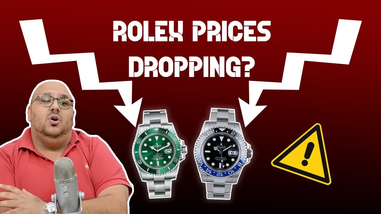 rolex prices falling