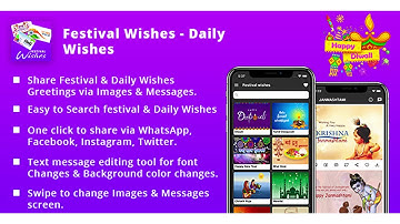 Festival Wishes - Daily Wishes - Native Android mobile app | Codecanyon Scripts and Snippets