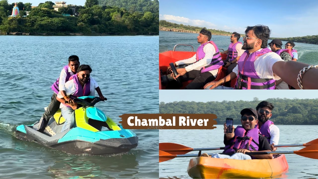 First Time Water Activities in the Heart of India😎