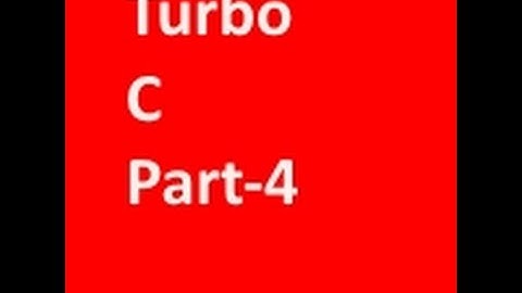 Keywords in C programming Tutorial part 4
