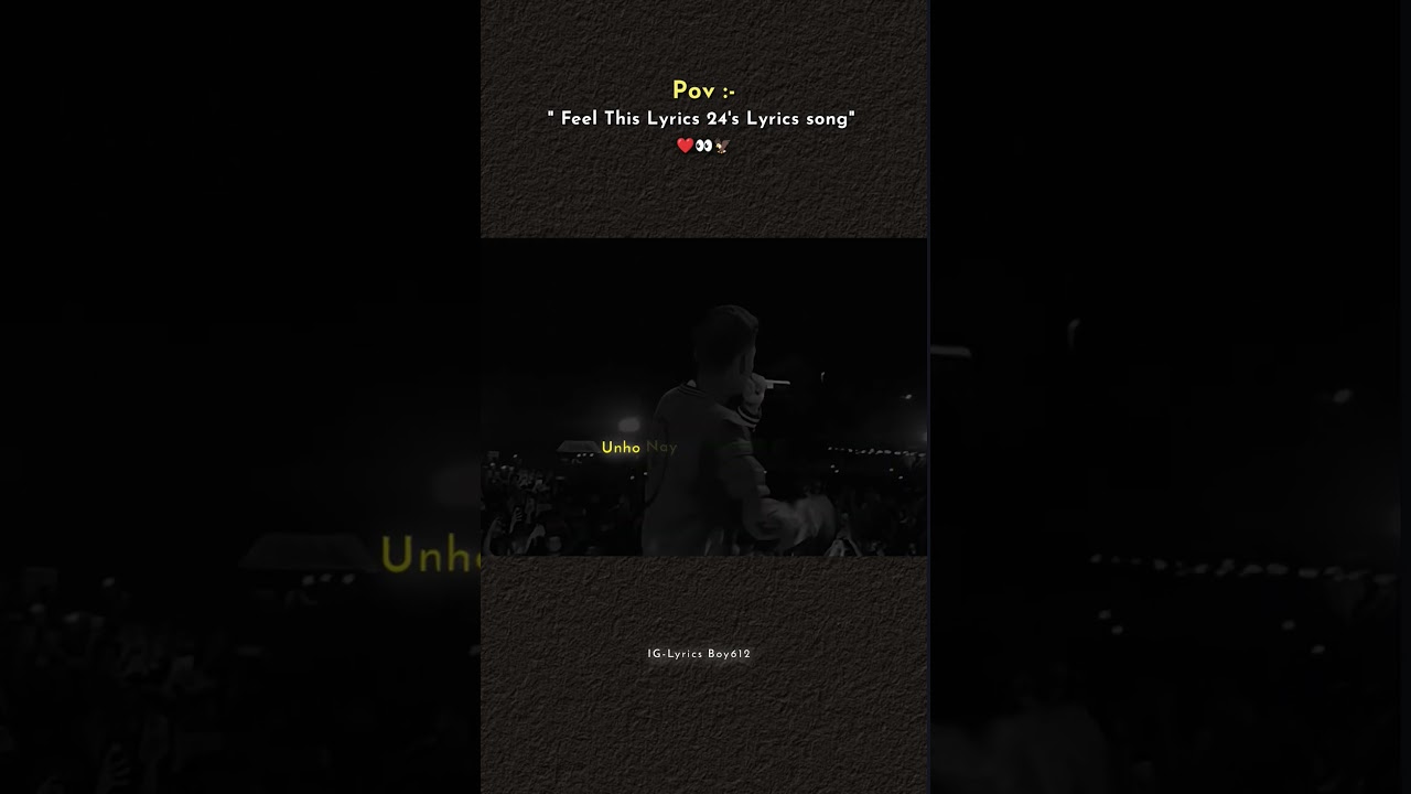 Just Fell 🖤🤧......