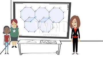Animation Teaching Tessellations with Regular Polygons