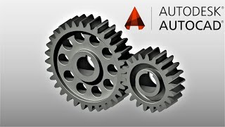 How to design spur gears on AutoCAD |  Design spur gears on AutoCAD | Rendering object
