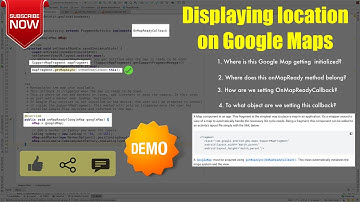 Location Aware Android Apps  - Part 5, Displaying location on GoogleMaps | SupportMapFragment
