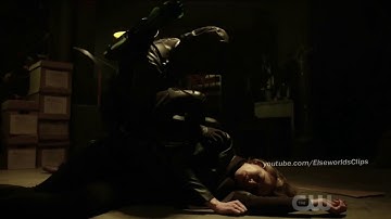 Arrow 7x09 | Oliver vs Reverse Flash | Barry Vs Merlin (HD) Elseworld Crossover