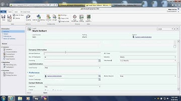 Import data from your website directly into Microsoft Dynamics CRM 2011
