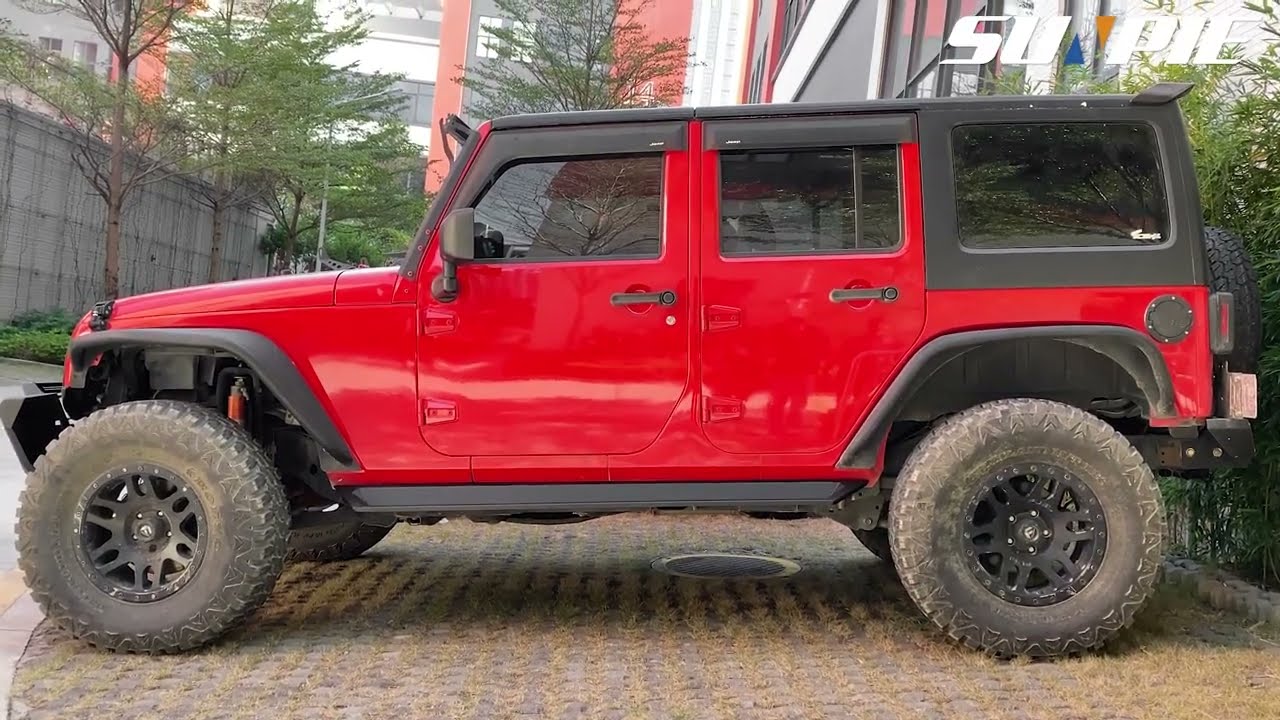 Sunpie - Jeep Wrangler JKU 4 DOOR Blade Series Running Boards Installation Instructions