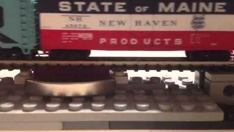 Simple Kadee Magnetic Uncoupling Proof of Concept