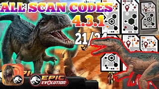 Jurassic World Play EPIC EVOLUTION MATTEL TOYS Scan Codes All Dinosaurs UPDATE 21/24 BARYONYX screenshot 1