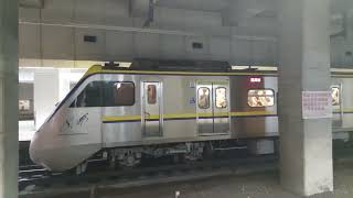 20220731 4183次EMU800型黃頭區間車 南港車站2A月台 列車離站 No.4183 Local train Nangang station Platfrom2A Train depart