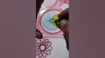 The Magic Ruler.🥰. #shorts #art #spiroart #spirograph #spirography #satisfying #relaxing #drawing
