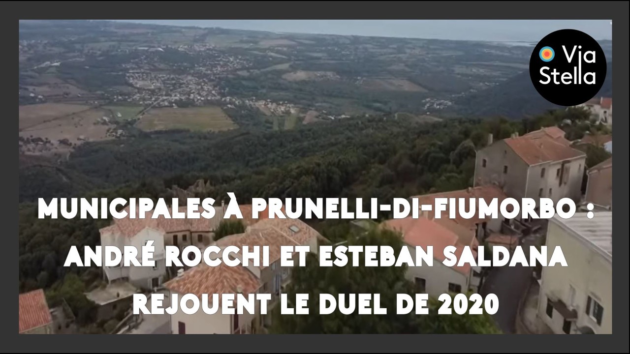 Municipales à Prunelli-di-Fiumorbo : André Rocchi et Esteban Saldana rejouent le duel de 2020