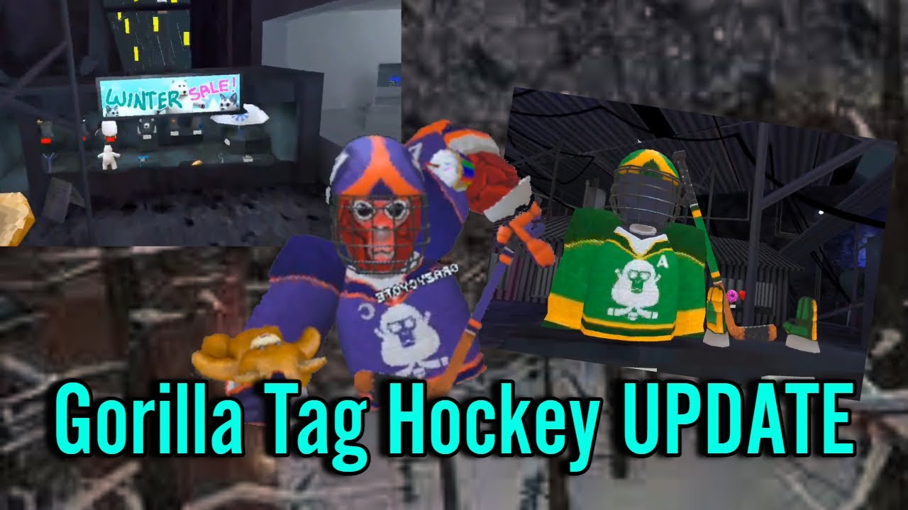 Gorilla Tag Hockey Update!!! YouTube