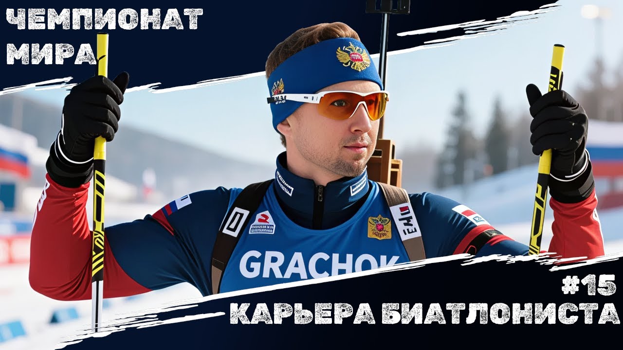 NGL Biathlon 2026 КАРЬЕРА #15 - МОЙ ТРЕТИЙ ЧЕМПИОНАТ МИРА
