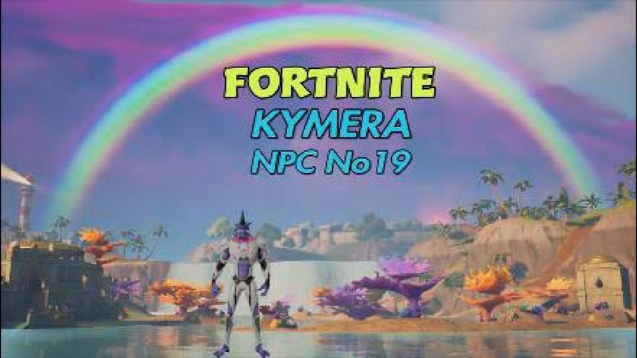 KYMERA NPC 19, is on the Island, Fortnite Chapter 2 Season 7.
