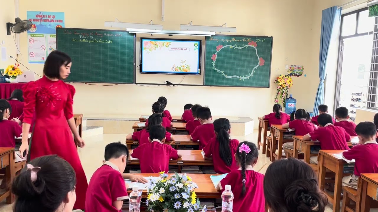 Thi giảng chào mừng 20/11 Môn Tiếng Việt 3