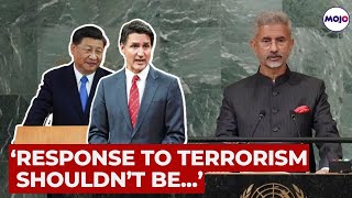 S Jaishankars Subtle Dig At Canada & China In UNGA Speech: Political Convenience Shouldnt