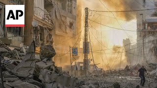 Explosions heard in Beirut as Israel carries out strikes targeting Hezbollah